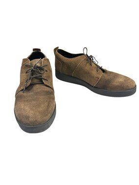 Broken Homme Suede Lace Up Chukka Boots Brown USA Men's Size 10.5
